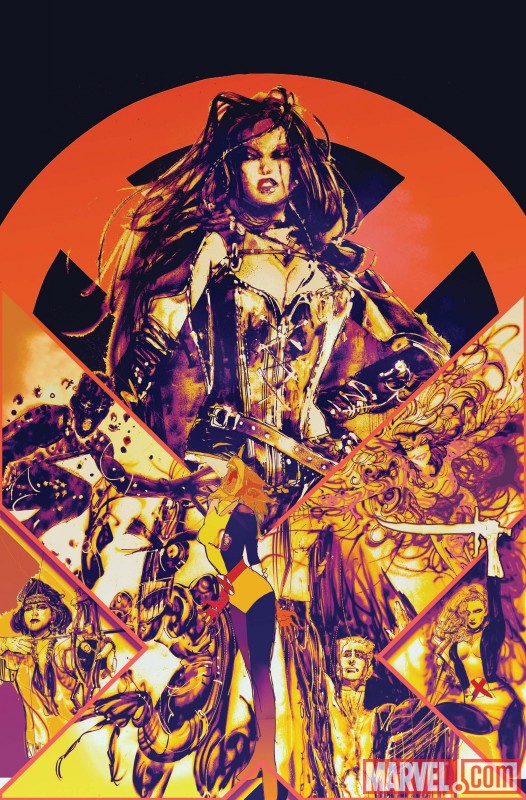 NEW MUTANTS FOREVER #1 cover by Bill Sienkiewicz