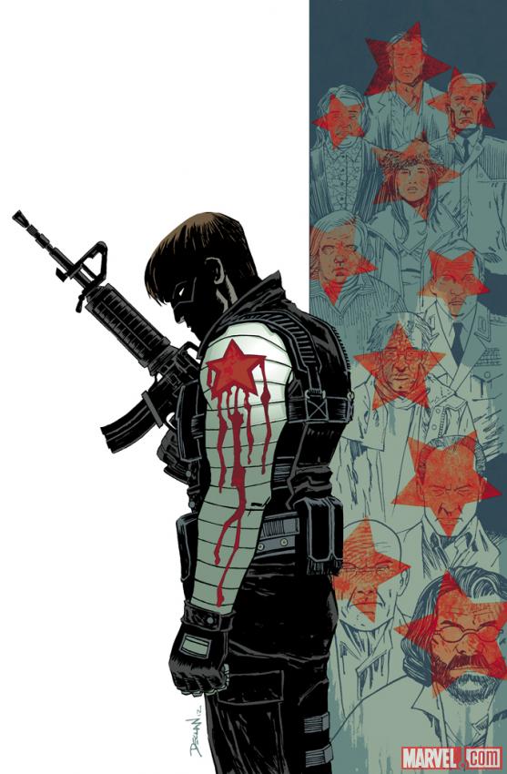 Winter Soldier #15 cover by Declan Shalvey