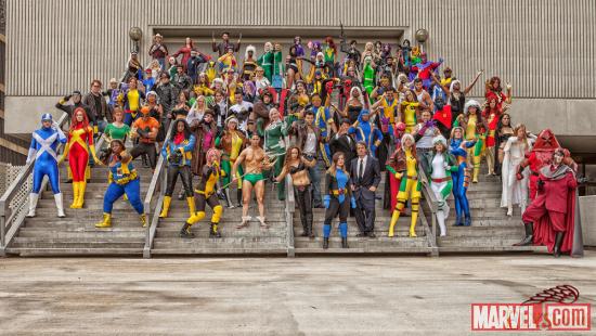Marvel Costuming: Avengers Assemble Gathering at Dragon*Con 2012