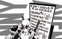 UNCANNY AVENGERS 1 DEADPOOL CALL ME MAYBE SKETCH VARIANT (NOW, WITH DIGITAL CODE)