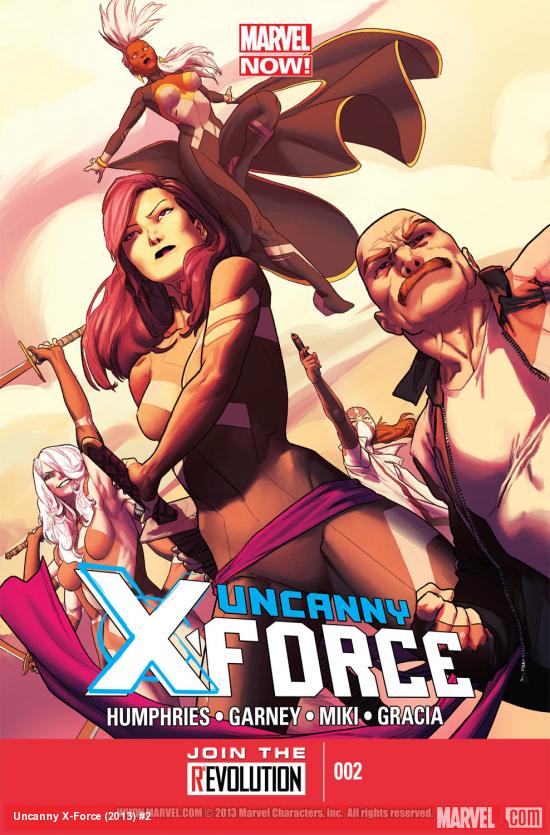 Uncanny X-Force (2013) #2 Cover