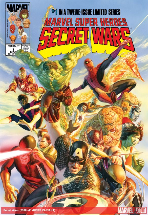 SECRET WARS OMNIBUS ROSS COVER (Hardcover)