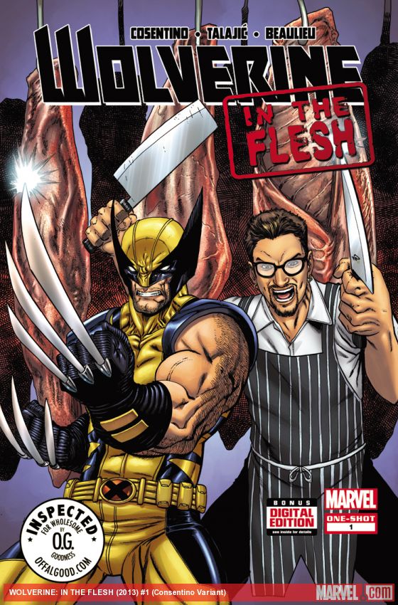 Wolverine: In The Flesh (2013) #1 (Consentino Variant)