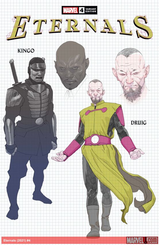 Eternals (2021) #4 (Variant)