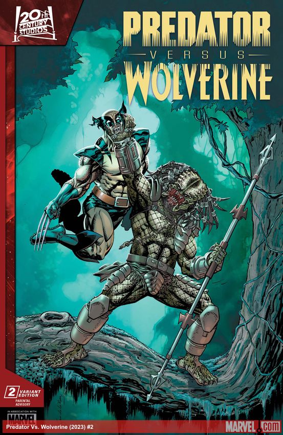 Predator Vs. Wolverine (2023) #2 (Variant)