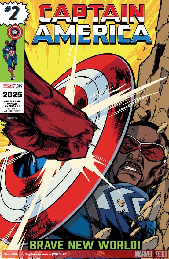 Sam Wilson, Captain America (2025) #2 (Variant)