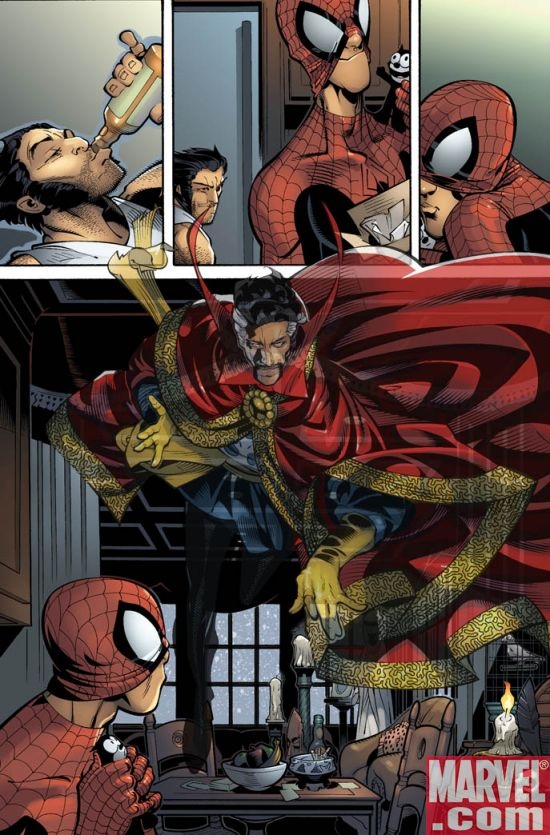 AMAZING SPIDER-MAN preview art