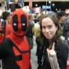 Deadpool and a fan