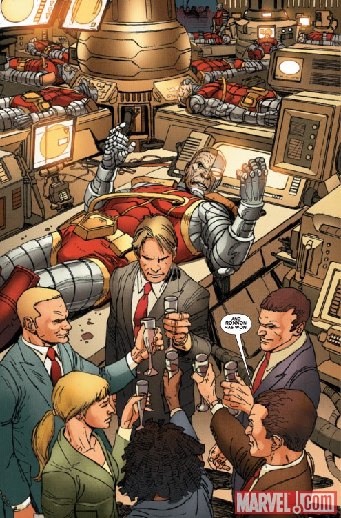 WOLVERINE WEAPON X #14 preview art by Ron Garney
