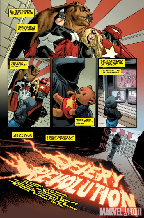 DARKSTAR AND THE WINTER GUARD #2 preview art by Steve Ellis