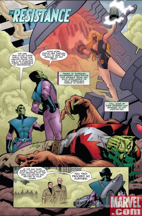 SECRET INVASION: WHO DO YOU TRUST #1 preview page