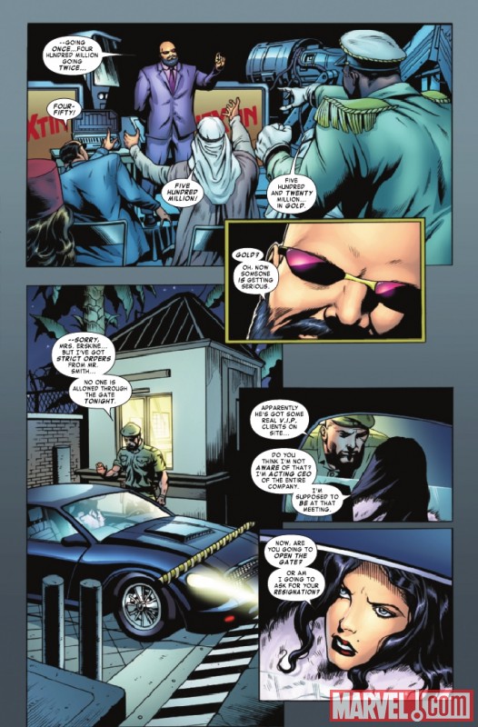 STEVE ROGERS: SUPER SOLDIER #4 preview page by Dale Eaglesham