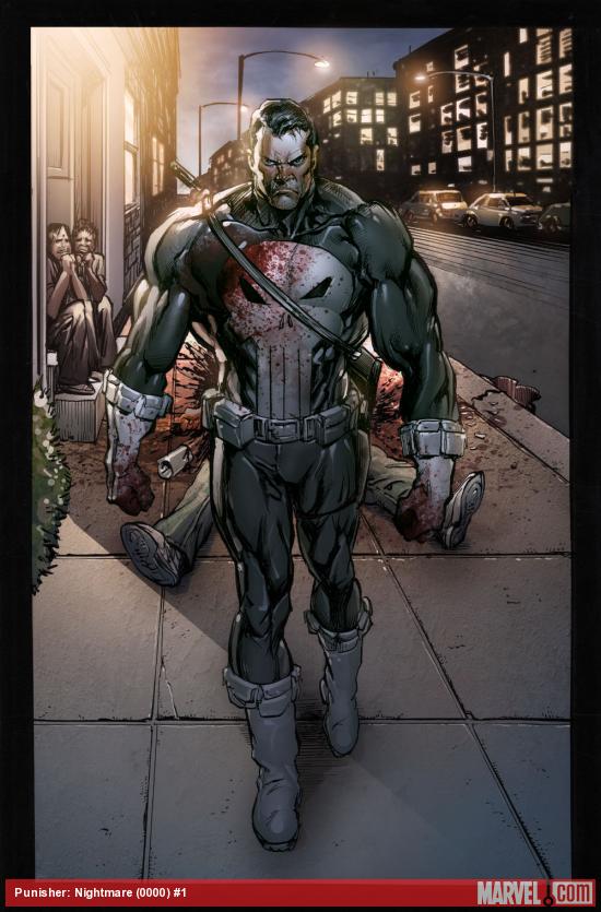 Punisher: Nightmare #1 preview art by Mark Texeira