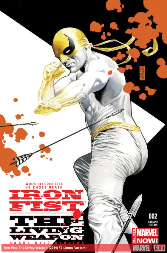 Iron Fist: The Living Weapon (2014) #2 (Jones Variant)