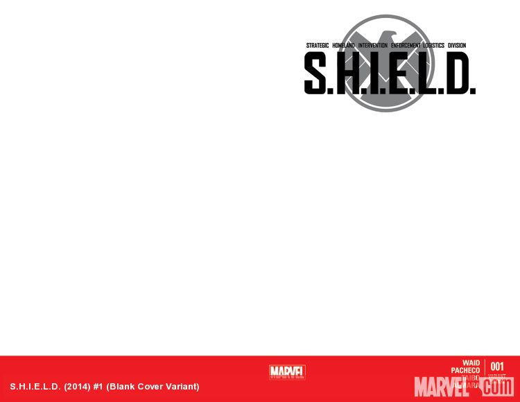 S.H.I.E.L.D. (2014) #1 (Blank Cover Variant)