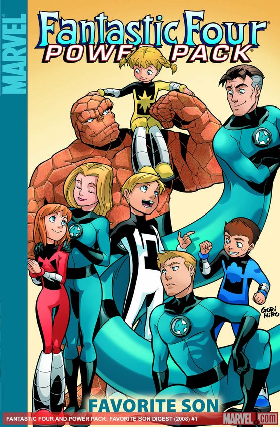 FANTASTIC FOUR AND POWER PACK: FAVORITE SON DIGEST (Trade Paperback)