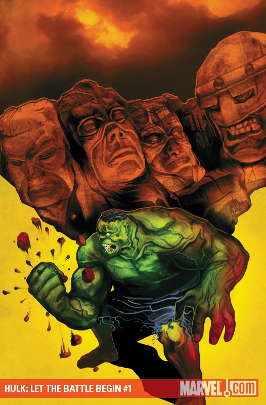 Hulk: Let The Battle Begin #1 cover