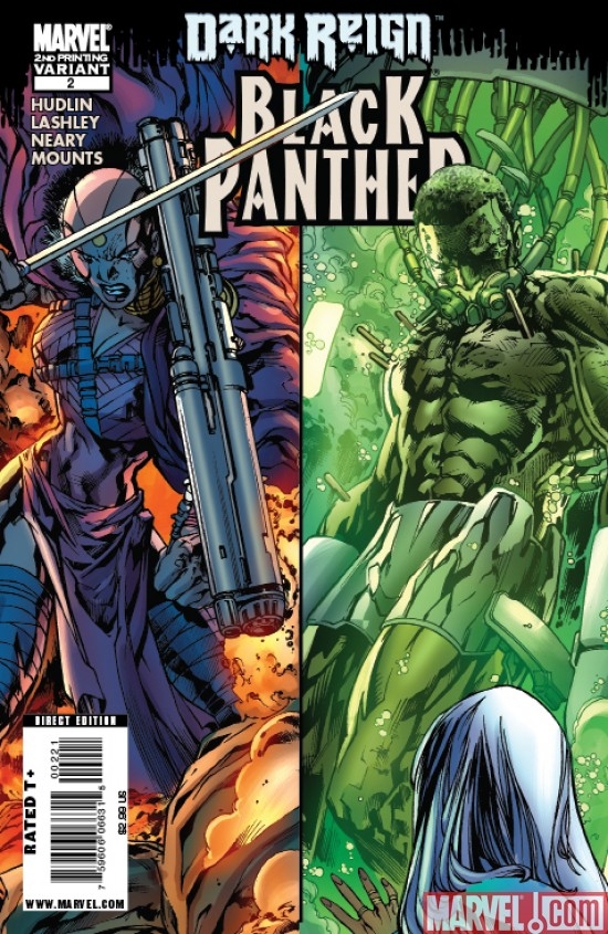 BLACK PANTHER #2 SECOND PRINTING VARIANT