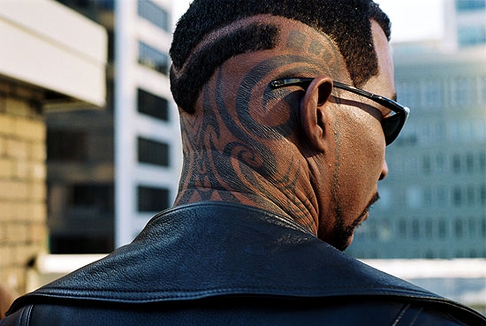  From Gallery: Images From Blade: Trinity. Blade and his tattoos