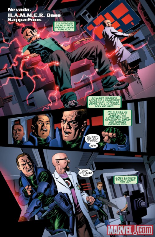 ENTER THE HEROIC AGE #1 preview art by Mike McKone