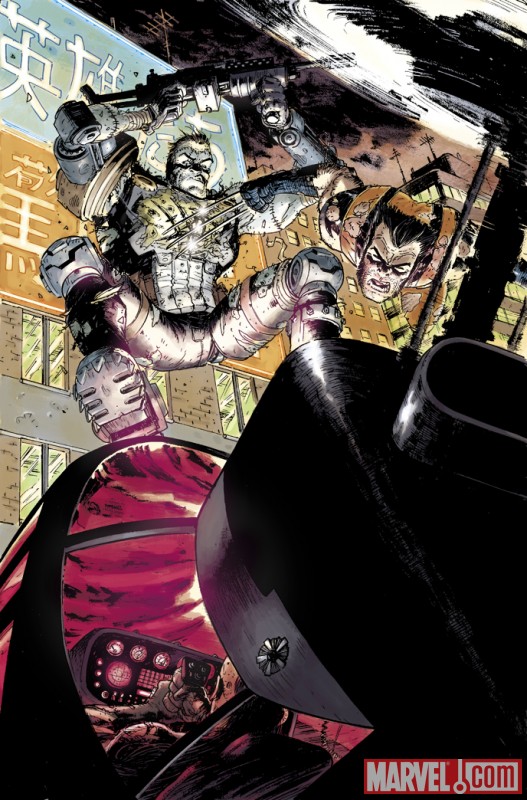 FRANKENCASTLE #20 preview art by Tony Moore 2