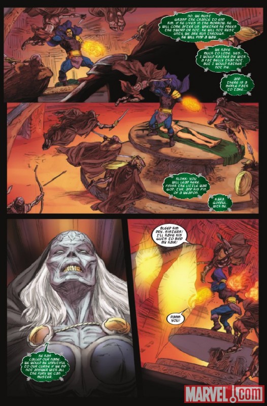 THOR #614 preview page by Dougie Braithwaite