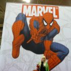 Gwen Stacey cosplayer at Marvel's Fan Expo Canada booth