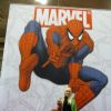 Gwen Stacey cosplayer at Marvel's Fan Expo Canada booth