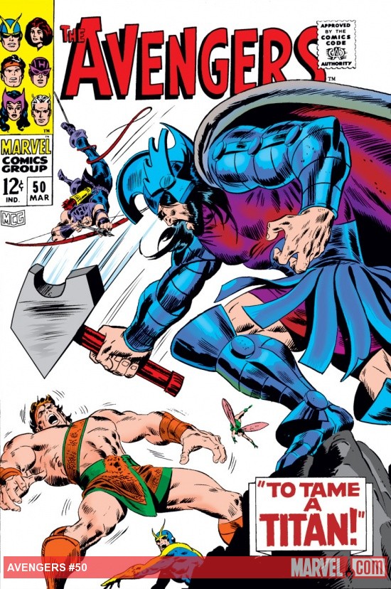 Avengers (1963) #50 cover