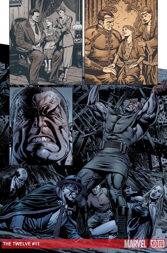 The Twelve #11 preview art by Chris Weston