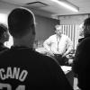Yankees Second Baseman Robinson Cano at Marvel HQ