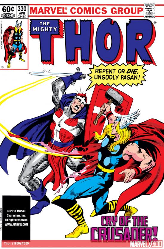 Thor (1966) #330 Cover