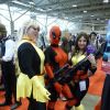 Lady Deadpool and X-student cosplayers at Fan Expo Canada