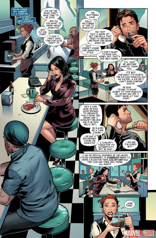 Castle: Richard Castle's Storm Season preview page by Emanuela Lupacchino