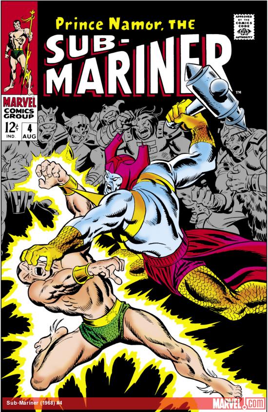 Sub-Mariner (1968) #4 Cover