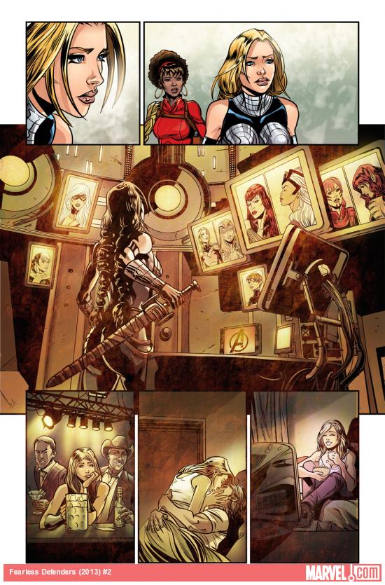 Fearless Defenders #2 preview art by Will Sliney