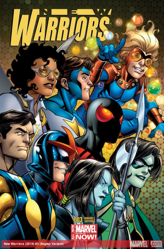 New Warriors (2014) #3 (Bagley Variant)