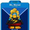 Ms. Marvel suit from Club Penguin