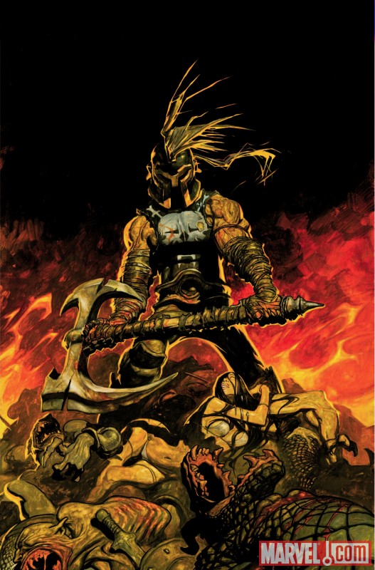 The Savage Axe of Ares #1 cover by Rafa Garres