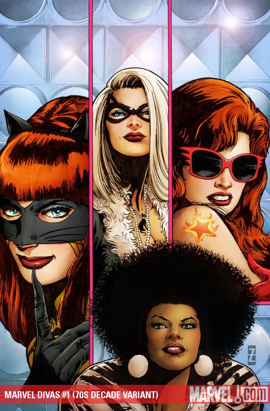 Marvel Divas (2009) #1 (Decade Variant)
