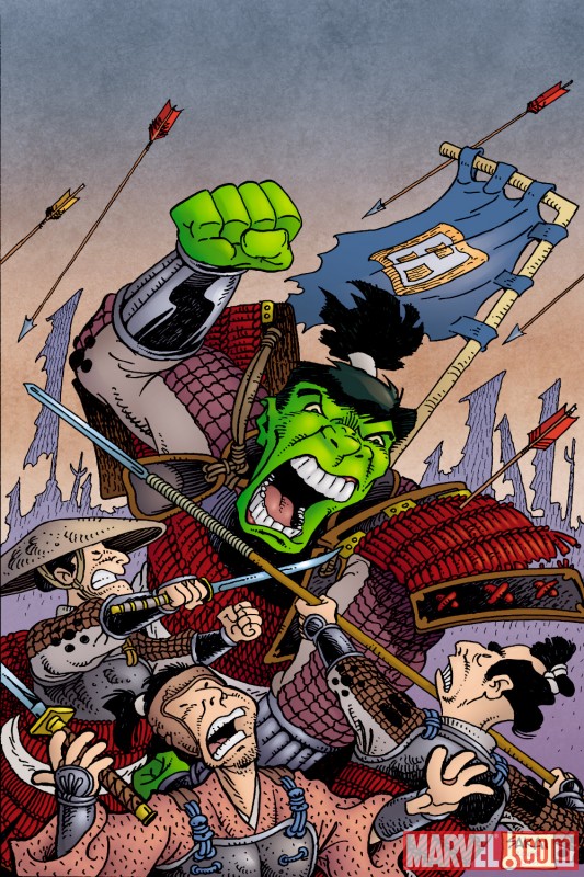 STRANGE TALES #3 cover by Stan Sakai