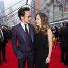 Robert Downey Jr. and Susan Downey at the Avengers red carpet world premiere