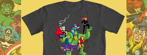 Mighty Fine: Avengers Tee Design Contest Winner