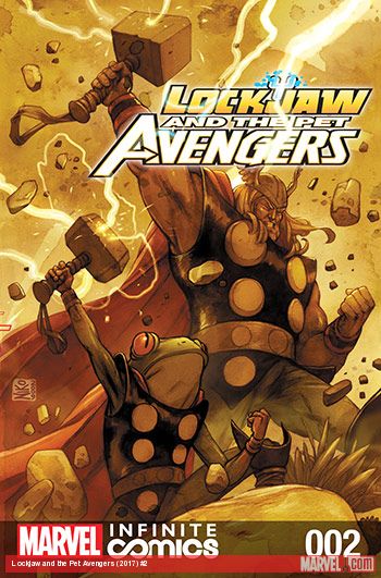 Lockjaw and the Pet Avengers Infinite Comic (2017) #2