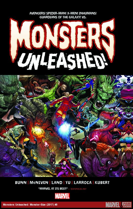 MONSTERS UNLEASHED: MONSTER-SIZE (Hardcover)
