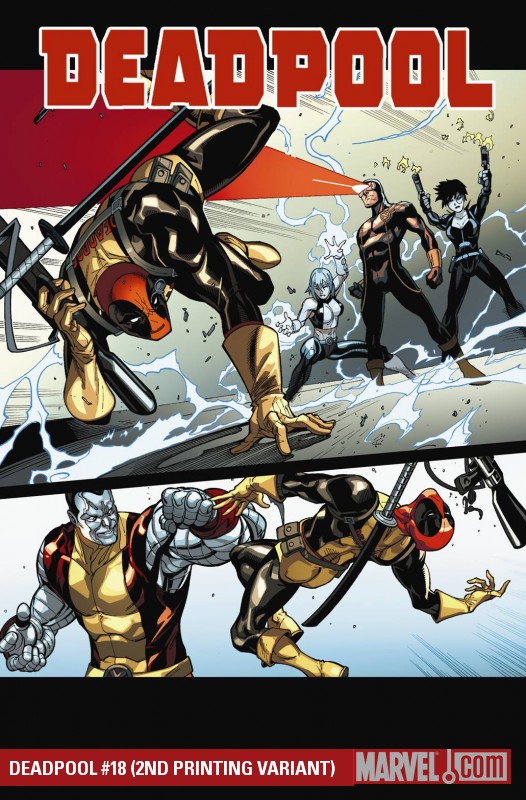 Deadpool (2008) #18 (2ND PRINTING VARIANT)