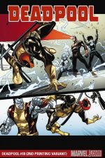 Deadpool (2008) #18 (2ND PRINTING VARIANT)
