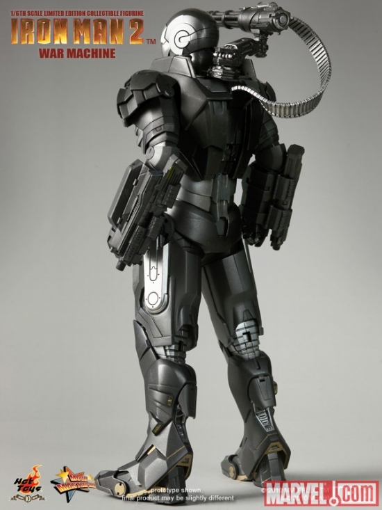 War Machine 12-inch Movie Masterpiece Series Figure from Hot Toys