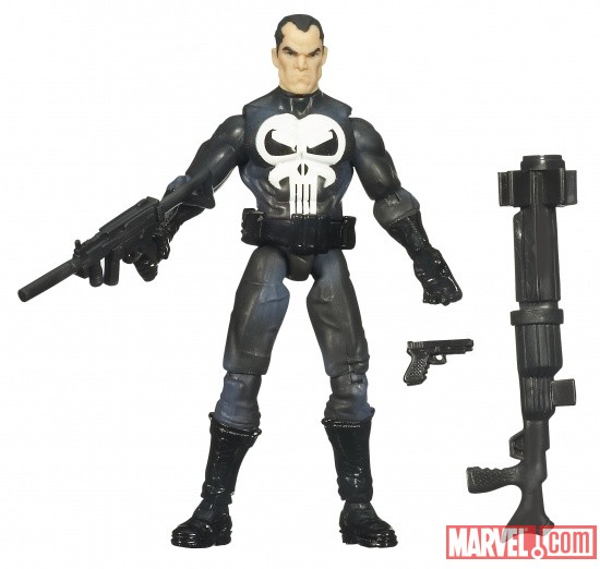 Punisher 3 3/4 Inch Marvel Universe Action Figure from Hasbro, Wave 3