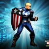 Alternate Captain America skin from the Marvel vs. Capcom 3 DLC pack